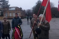 Митинг в станице Старощербиновской