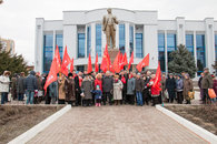 Краснодарские коммунисты отметили день памяти В.И. Ленина пикетом и возложением цветов