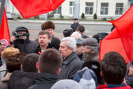 Краснодарские коммунисты отметили день памяти В.И. Ленина пикетом и возложением цветов