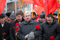 Краснодарские коммунисты отметили день памяти В.И. Ленина пикетом и возложением цветов