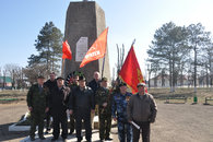 В Успенском районе состоялся красный автопробег