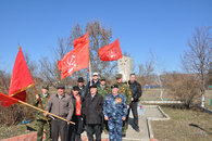 В Успенском районе состоялся красный автопробег