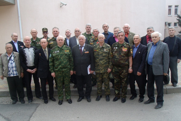 Актив настроен по-боевому. Совещание Союза Советских офицеров Кубани