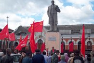 Тихорецк: митинг в честь дня рождения Ленина