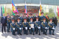 Депутат-коммунист Д. Коломиец принял участие в смотре-конкурсе «Марш Победы»