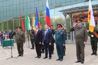 Депутат-коммунист Д. Коломиец принял участие в смотре-конкурсе «Марш Победы»