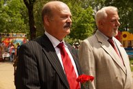 В Белореченске коммунисты организовали митинг в честь Красного Первомая