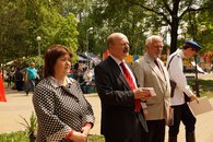 В Белореченске коммунисты организовали митинг в честь Красного Первомая