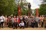В Белореченске коммунисты организовали митинг в честь Красного Первомая