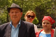 В Белореченске коммунисты организовали митинг в честь Красного Первомая