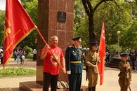 В Белореченске коммунисты организовали митинг в честь Красного Первомая