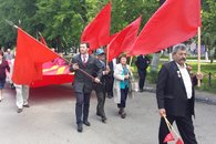 Первомайские торжества в Армавире