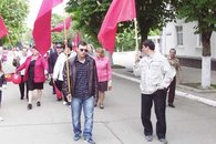 Лабинск, 1 мая: митинг и демонстрация КПРФ