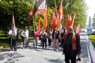 Город-герой Новороссийск: красные флаги на Площади Героев