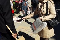 Коммунисты Армавира возложили цветы и распространили агитматериалы