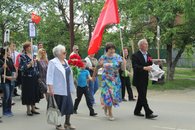 Тимашевские коммунисты приняли участие в празднике Победы