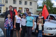 Тимашевские коммунисты приняли участие в празднике Победы