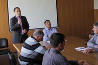 П. Соколенко встретился в Щербиновском районе с коллективом предприятия «Знамя Ленина»