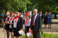 В Белореченском районе красные галстуки были повязаны 161 юному пионеру