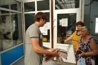 В Каневской поработали местные комсомольцы-агитаторы