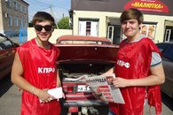 В Каневской поработали местные комсомольцы-агитаторы