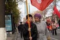 В честь Великого Октября в Краснодаре состоялись демонстрация и митинг