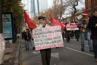 В честь Великого Октября в Краснодаре состоялись демонстрация и митинг