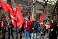 В честь Великого Октября в Краснодаре состоялись демонстрация и митинг