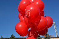 Тимашевск: митинг в честь Революции