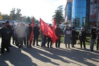 Тимашевск: митинг в честь Революции