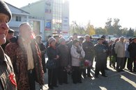 Тимашевск: митинг в честь Революции