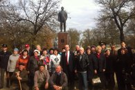 Белореченск: коммунисты провели митинг в честь Великого Октября