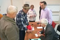 Представители крайкома КПРФ провели в станице Крыловской встречу с местными коммунистами