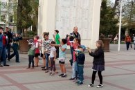 Коммунист-депутат Д. Коломиец поздравил краснодарцев с Днем космонавтики