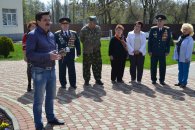 В станице Северской по инициативе депутата-коммуниста высажена новая хвойная аллея