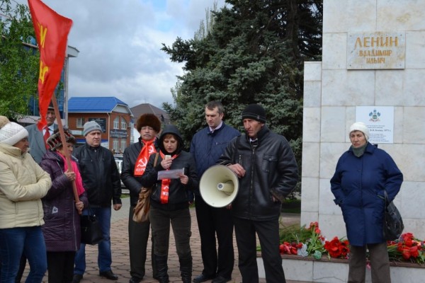 Ленинский митинг в Тимашевске