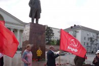 День рождения Ленина в Новороссийске