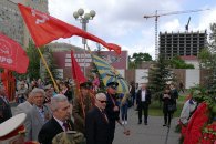 Коммунисты в Краснодаре отметили День Победы акцией у Вечного огня