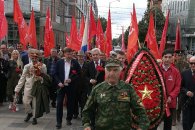 Коммунисты в Краснодаре отметили День Победы акцией у Вечного огня