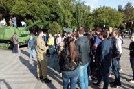 Молодежный проект продолжился в День Победы