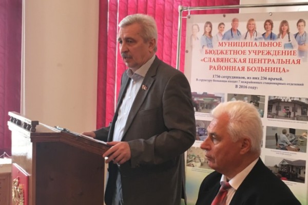 Николай Осадчий побывал в Славянском районе