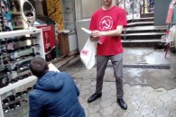 В Краснодаре молодые коммунисты ведут агитационную работу
