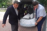 Девятая гуманитарная поездка каневских патриотов в Донбасс