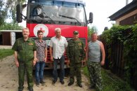 Выселковские патриоты доставили гуманитарный груз в ЛНР