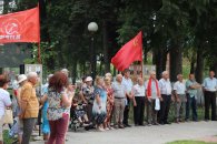 В станице Васюринской после реставрации открыт памятник В.И.Ленину