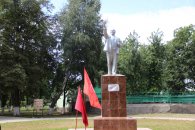 В станице Васюринской после реставрации открыт памятник В.И.Ленину