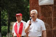 В станице Васюринской после реставрации открыт памятник В.И.Ленину