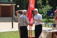 В станице Васюринской после реставрации открыт памятник В.И.Ленину