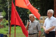 В станице Васюринской после реставрации открыт памятник В.И.Ленину