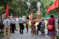 В станице Васюринской после реставрации открыт памятник В.И.Ленину